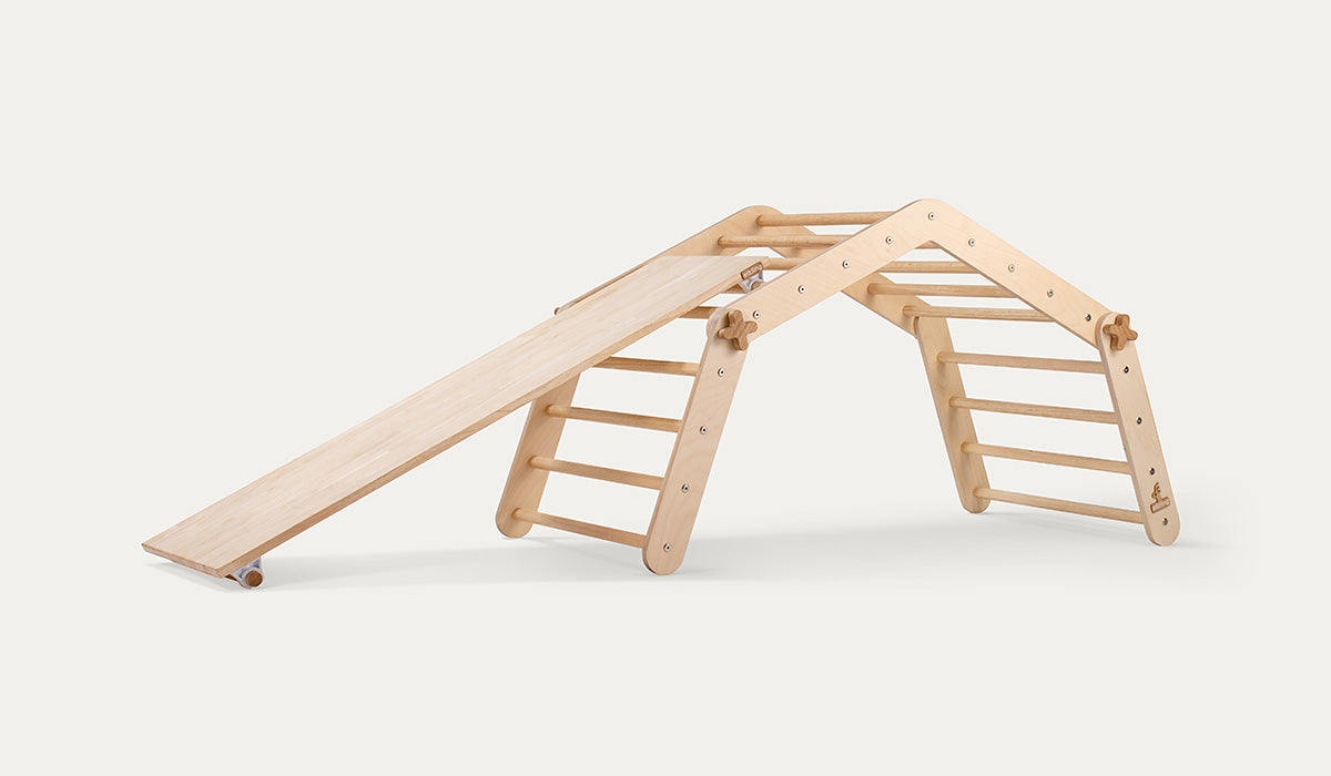 Combo 8 - Modifiable Climbing Frame and Slide ANDES + RIVER